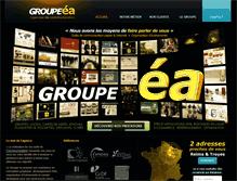 Tablet Screenshot of groupe-ea.com